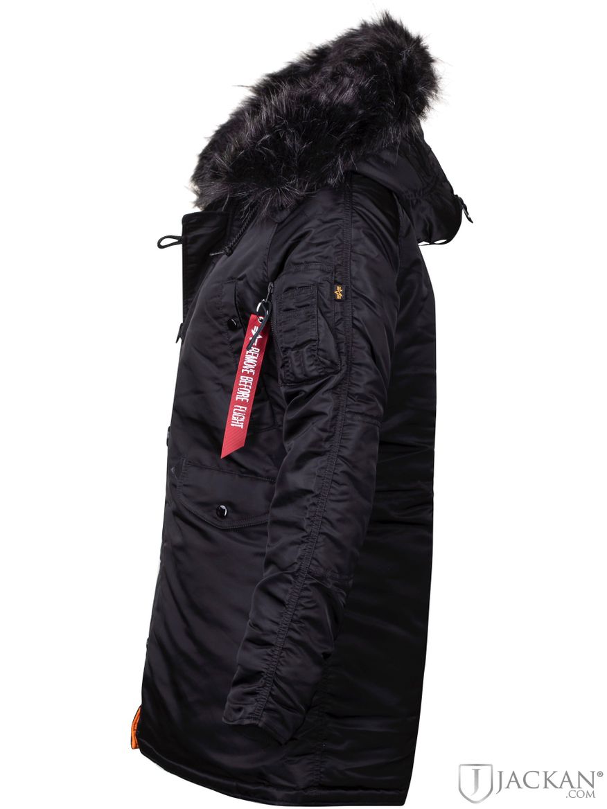 N3B VF 59 Wmn i svart från Alpha Industries | Jackan.com