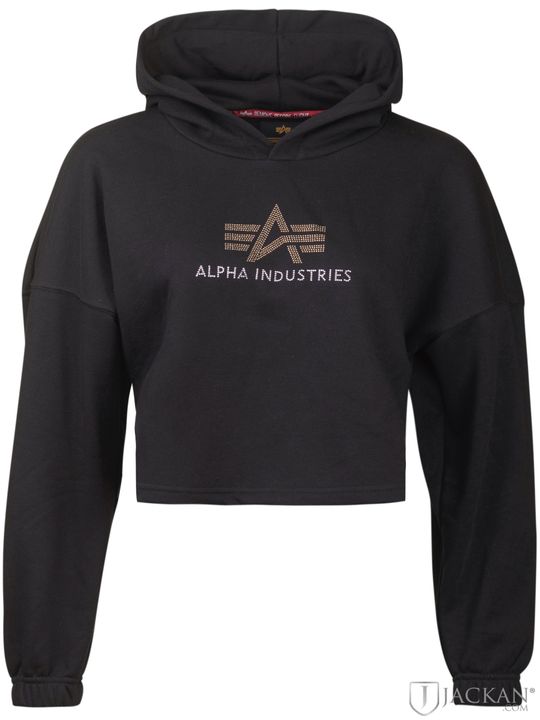 Crystal Hoody Wmn in schwarz von Alpha Industries | Jackan.com