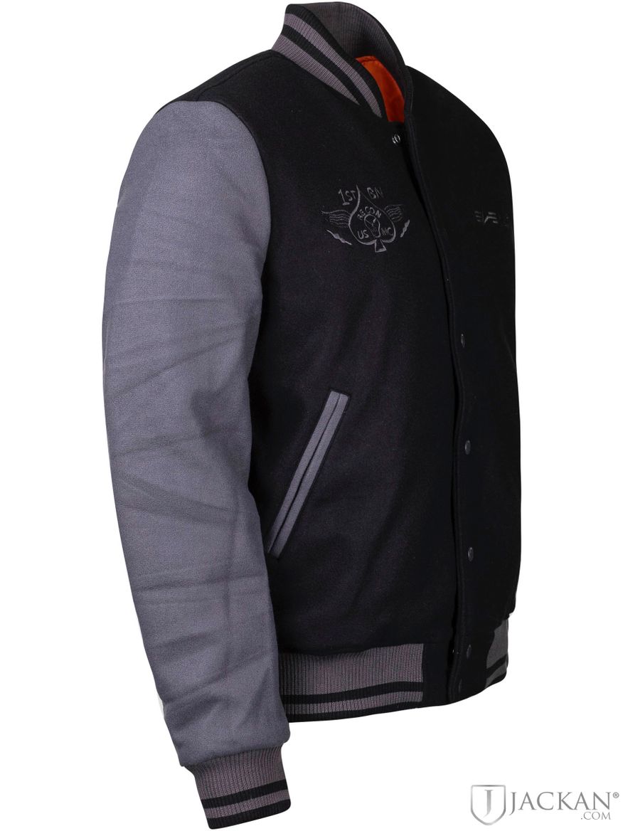 Varsity Force Jacket in schwarz von Alpha Industries | Jackan.de