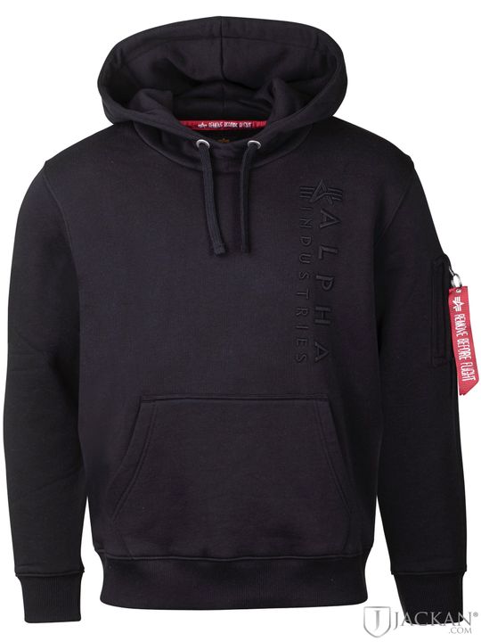 EMB Hoody i svart från Alpha Industries | Jackan.com