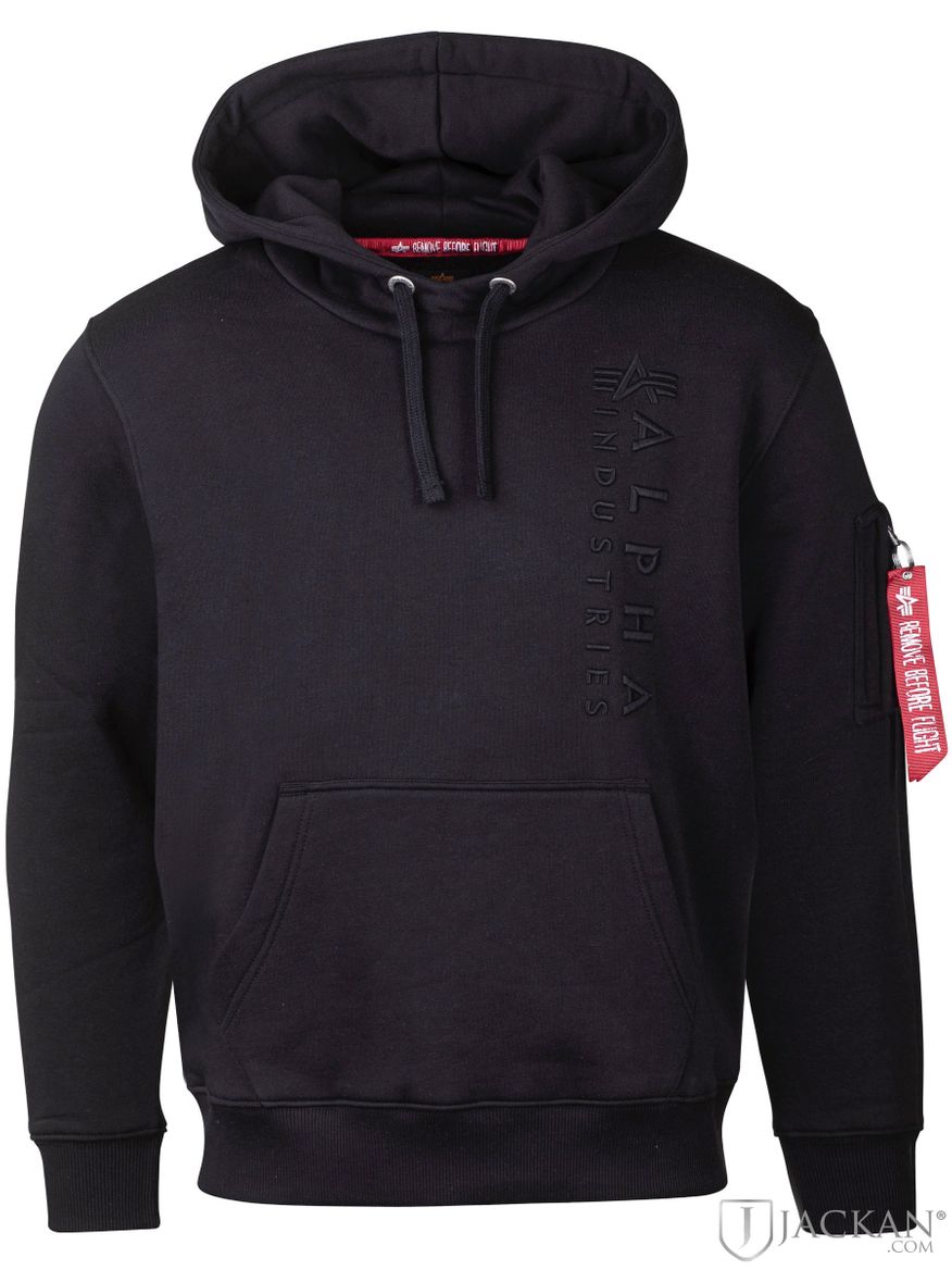 EMB Hoody i svart från Alpha Industries | Jackan.com