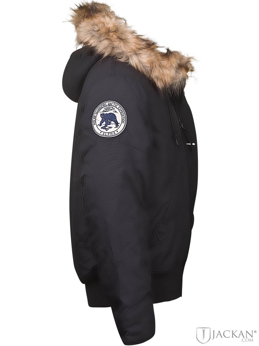 Polar Jacket SV i svart från Alpha Industries | Jackan.com