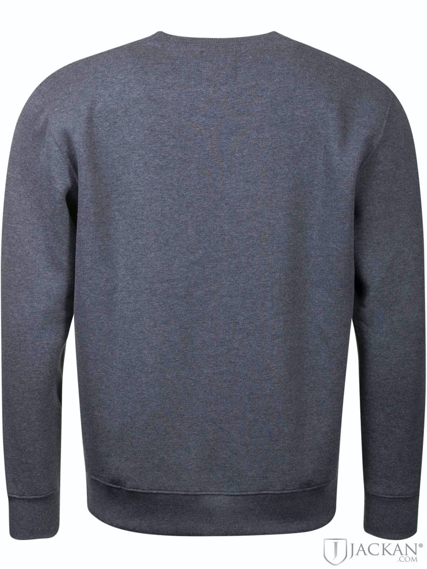 Basic Sweater i grå från Alpha Industres | Jackan.com