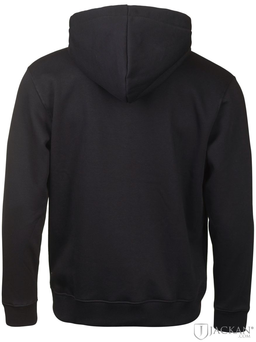 Basic Hoody Rubber i svart från Alpha Industries | Jackan.com