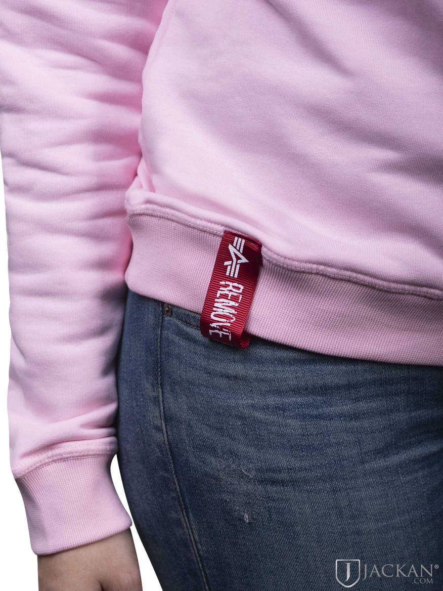 New Basic Sweater Wmn i rosa från Alpha | Jackan.com