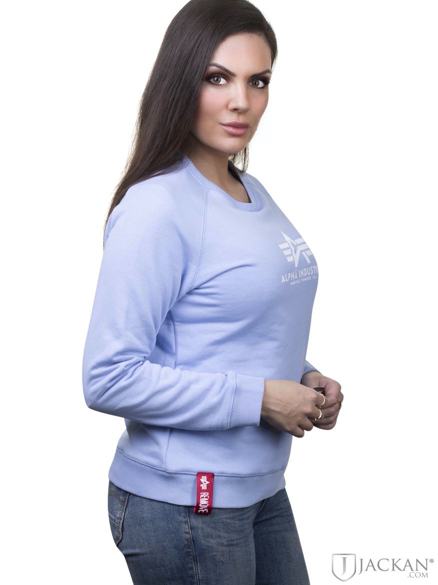 Neuer Basic Sweater Wmn in blau von Alpha | Jackan.com