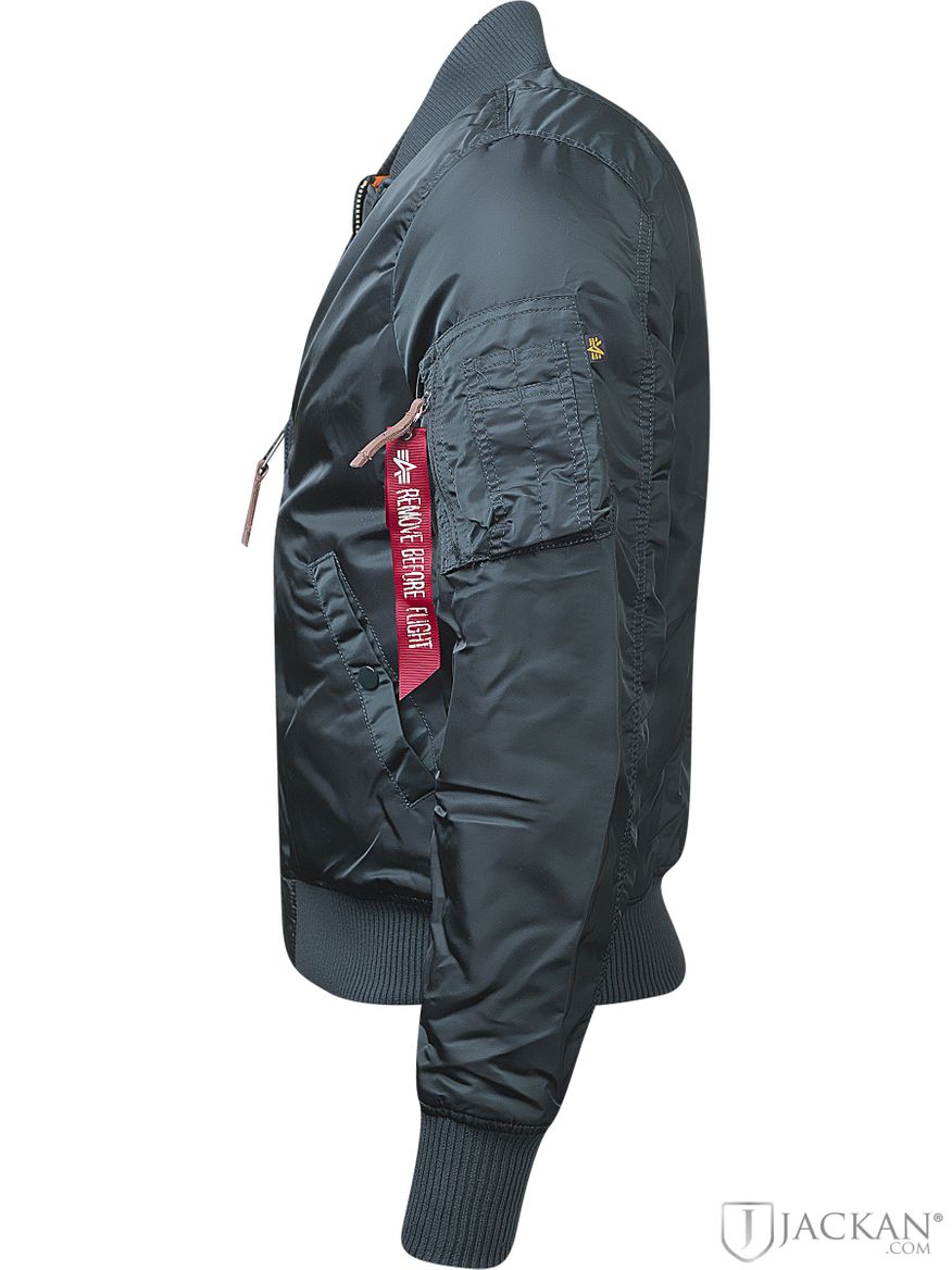 Bomberjacka MA-1 VF i petrol från Alpha Industries | Jackan.com