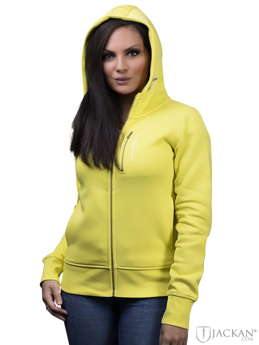 W Gale Zip Hood i gul från Sail Racing | Jackan.com