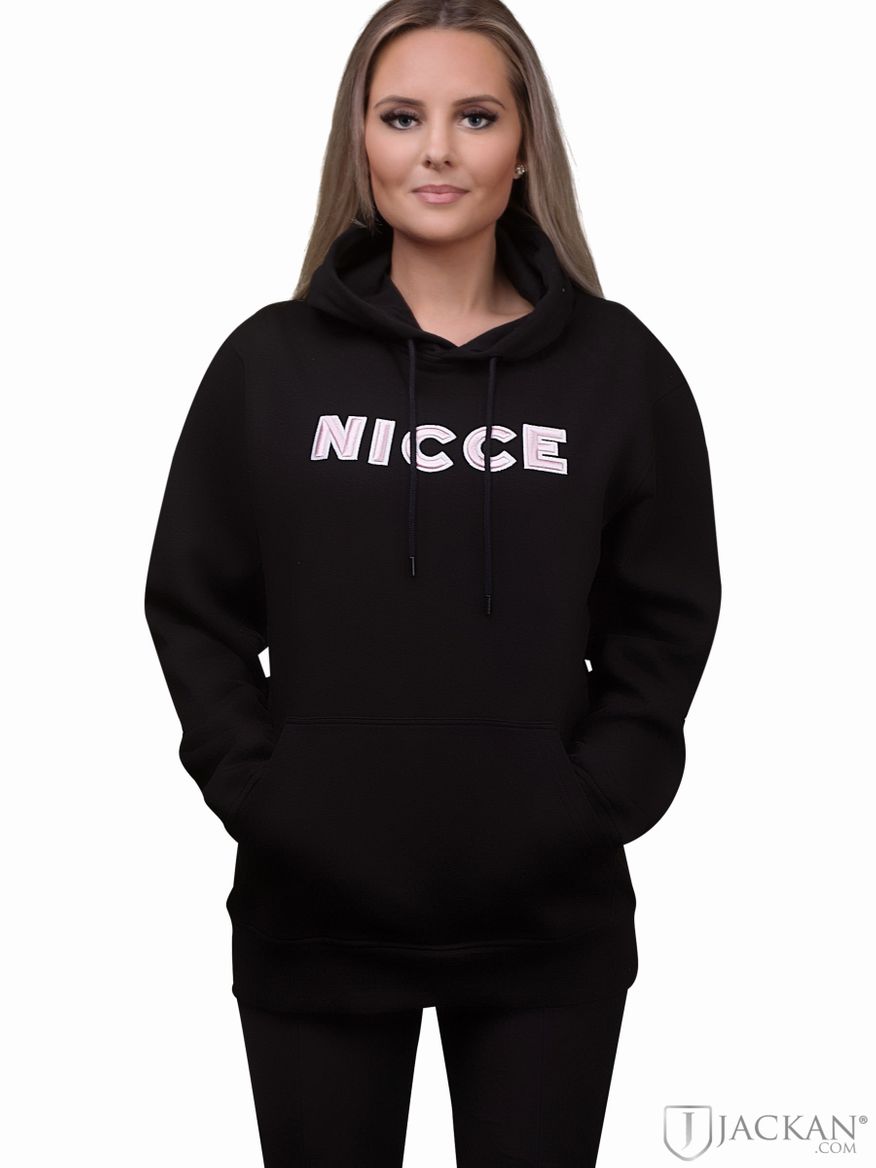 Truman hoodie W i svart från NICCE | Jackan.com