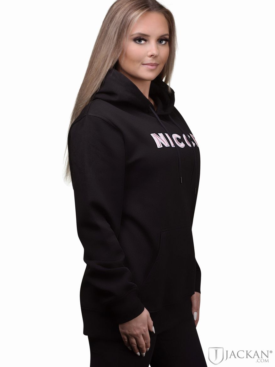 Truman hoodie W i svart från NICCE | Jackan.com