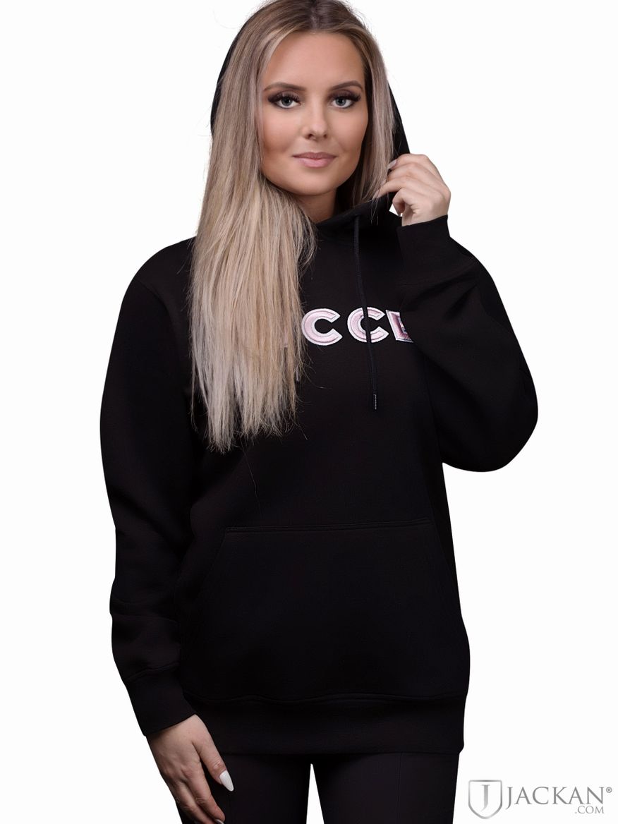 Truman hoodie W i svart från NICCE | Jackan.com