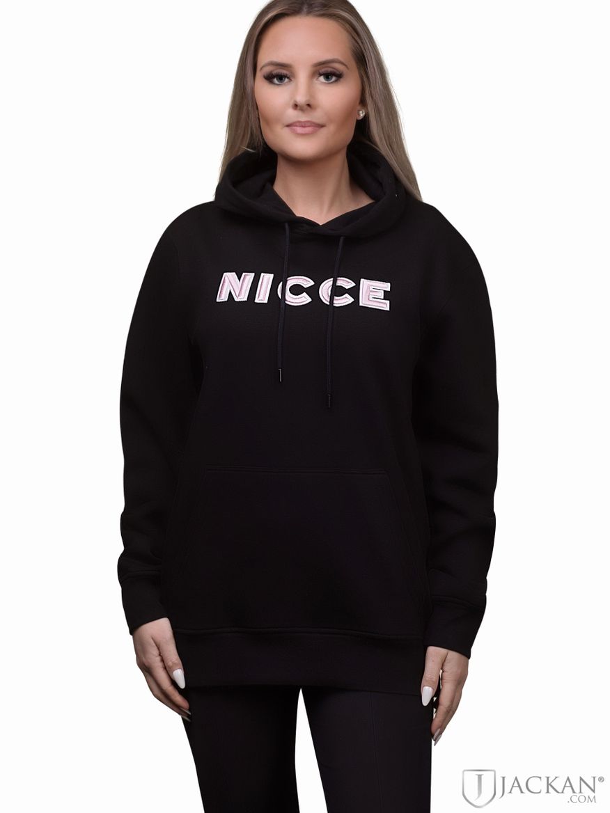 Truman hoodie W i svart från NICCE | Jackan.com