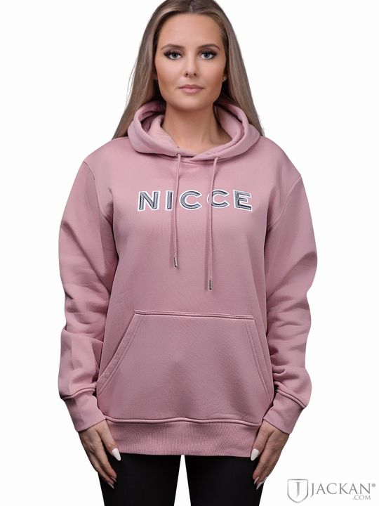 Truman hoodie W i rosa från NICCE | Jackan.com