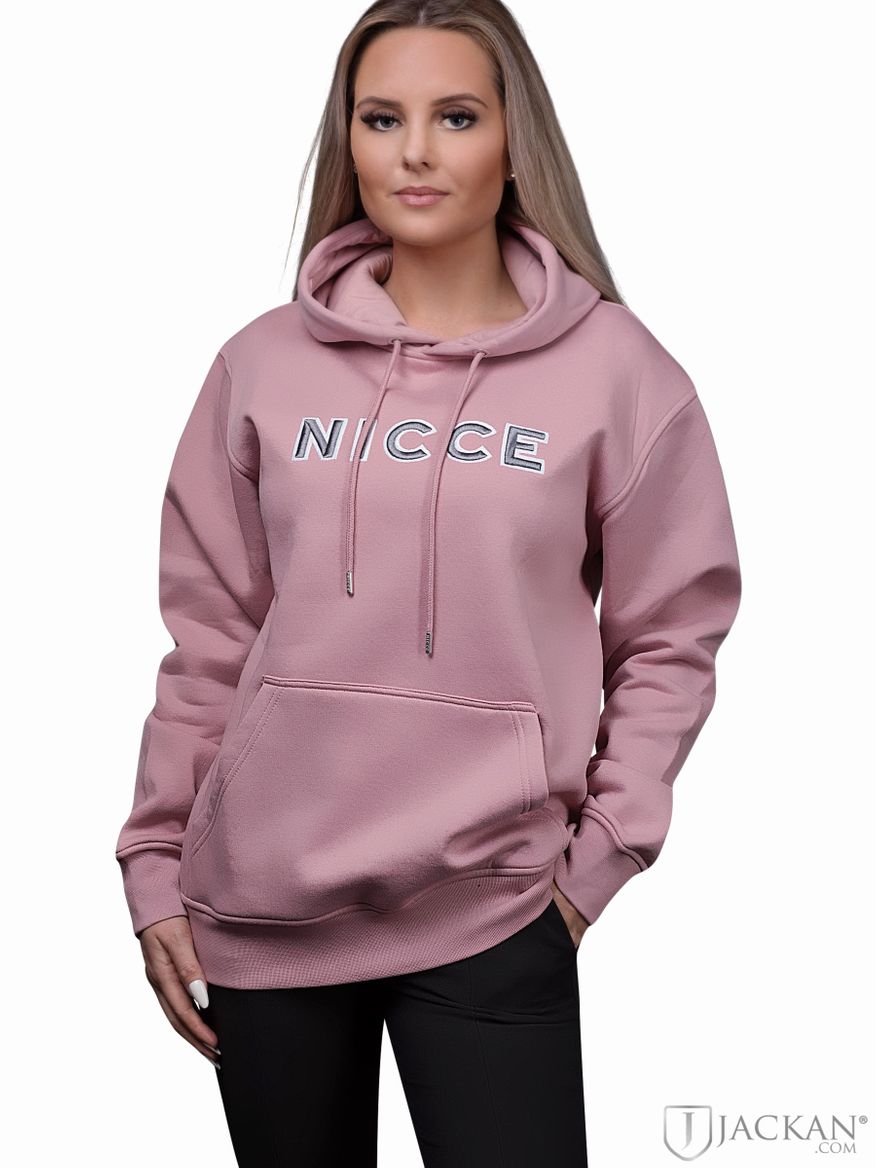 Truman hoodie W i rosa från NICCE | Jackan.com