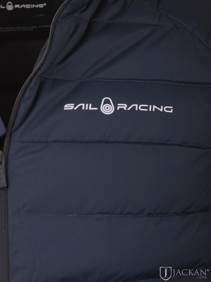 Spray Down Vest i blått från Sail racing | Jackan.com