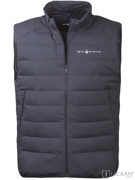 Spray Down Vest in schwarz von Sail Racing | Jackan.com