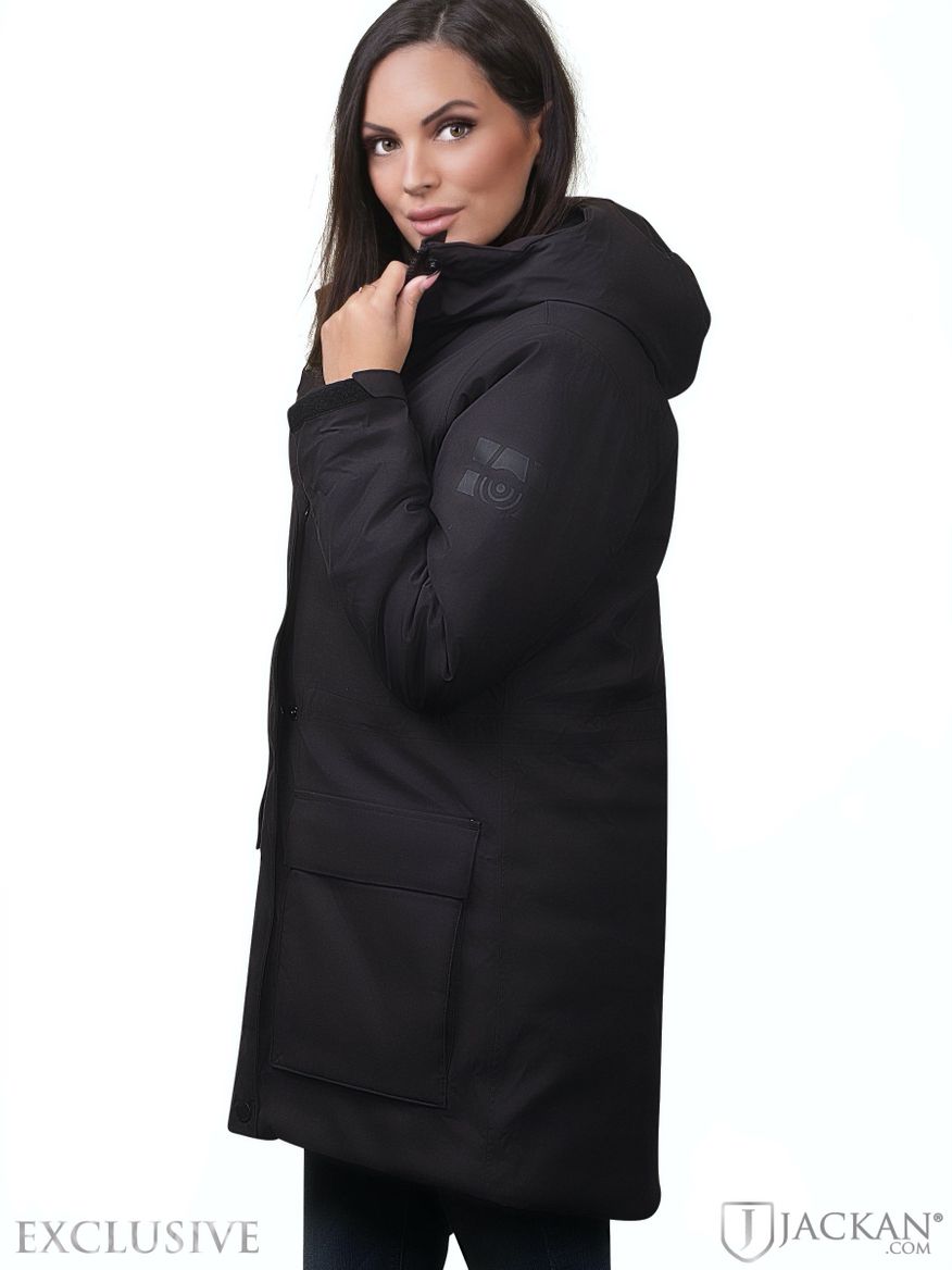 W Glacier Bay Parka in schwarz von Sail racing | Jackan.com