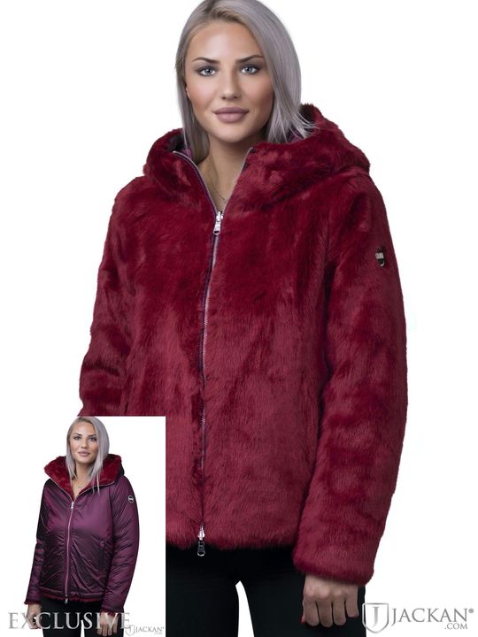 Ladies Fur Jacket AW 18 (Rot)