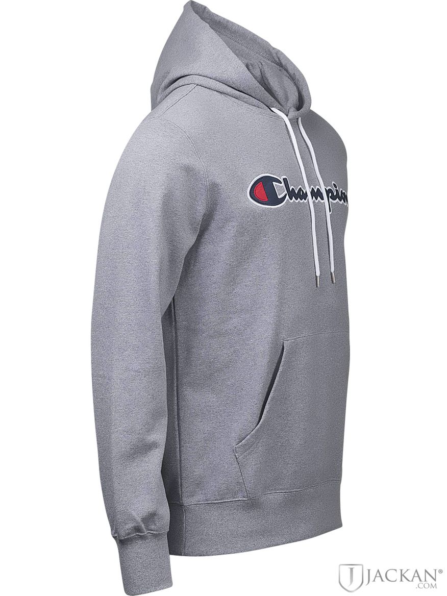 Gregory hoodie i grått från Champion | Jackan.com