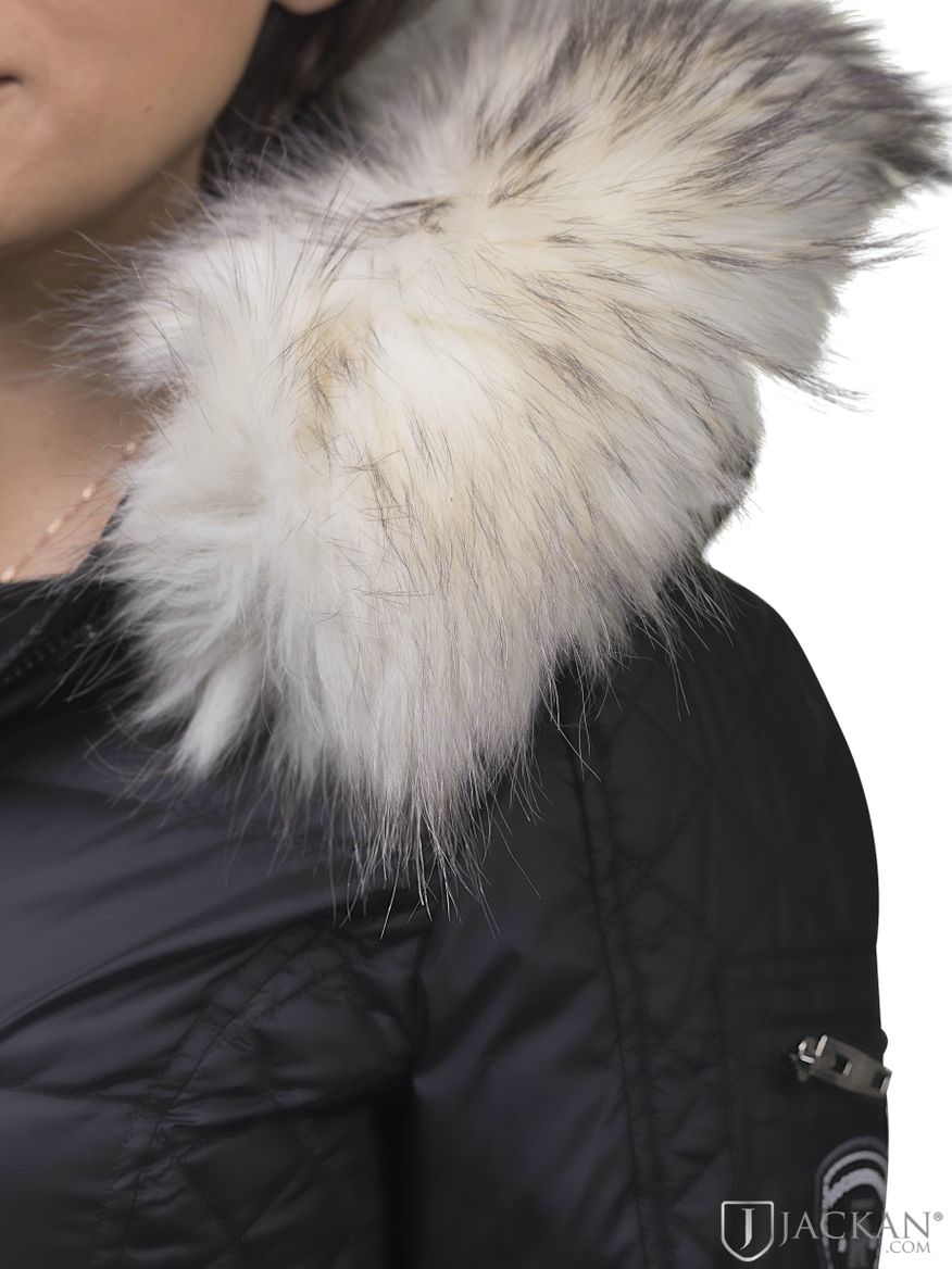 Beam Fake Fur i svart arctic från Rock And Blue | Jackan.com