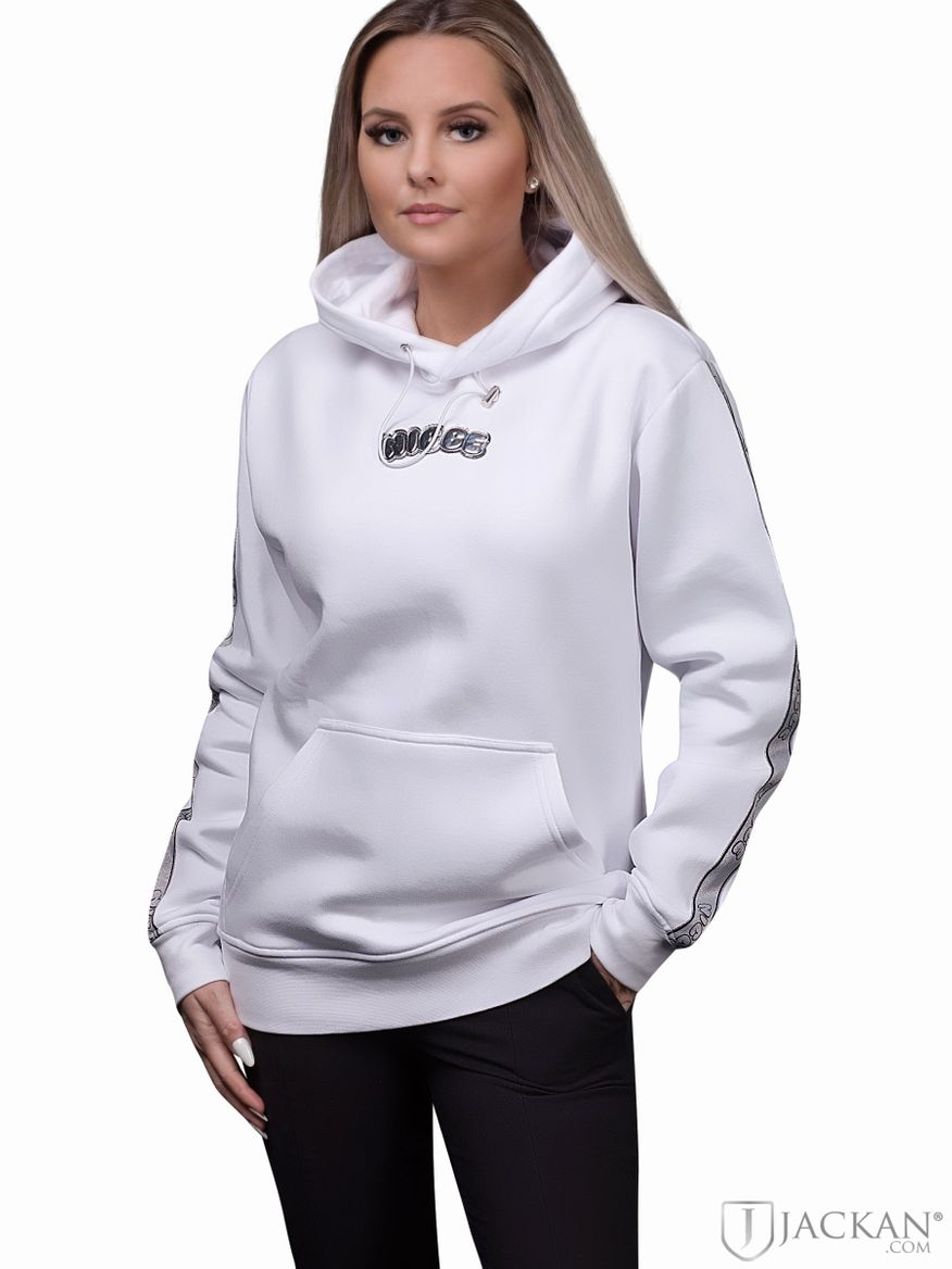 Fallon hoodie i vitt från NICCE| Jackan.com
