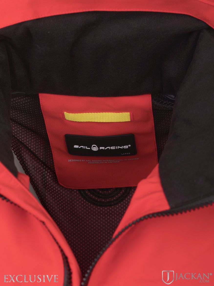 Spray Ocean Jacket in rot von Sail Racing | Jackan.com