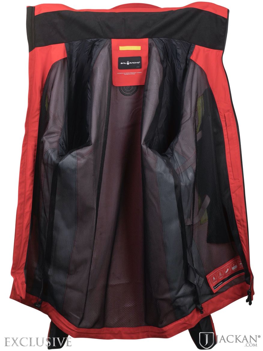Spray Ocean Jacket i rött från Sail Racing | Jackan.com