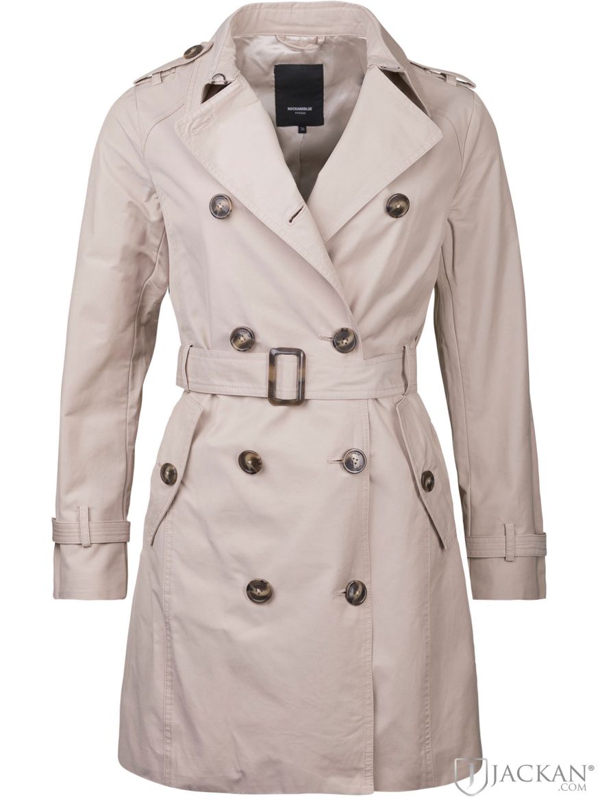 Annie Trenchcoat i Beige från Rock And Blue | Jackan.com