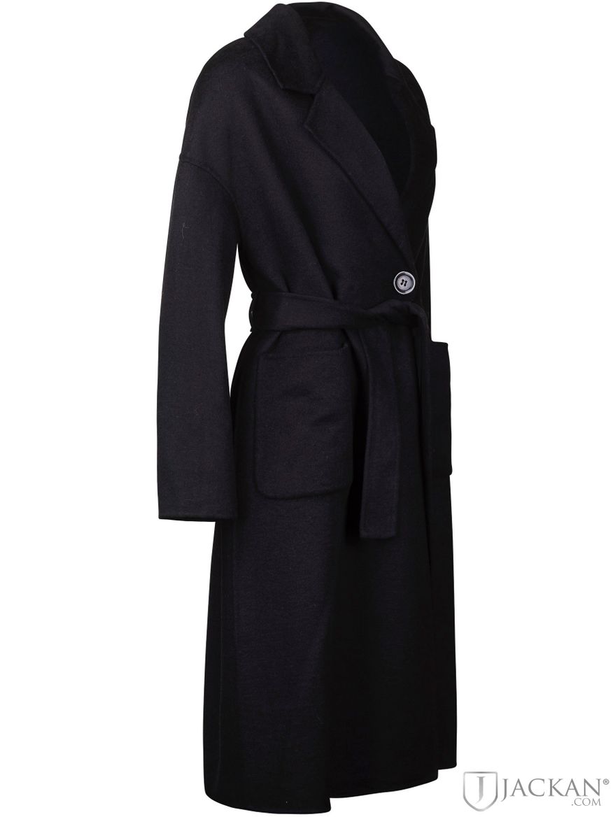 Amber Coat Double Wool in Schwarz von Rock And Blue | Jackan.de