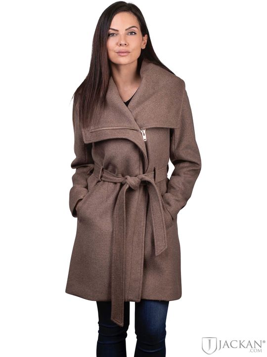 Yoyo Coat Soft Wool i brun från Rock And Blue | Jackan.com