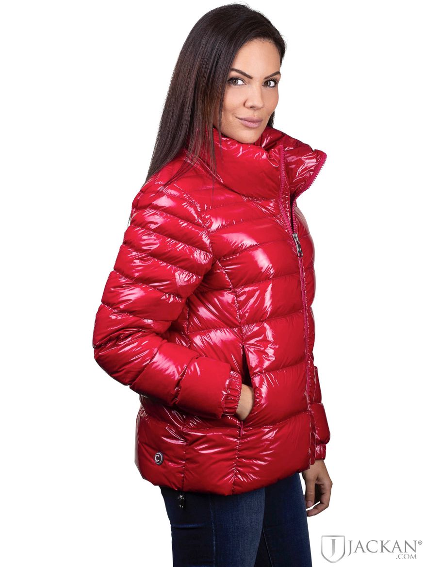 Jolina down jacket i rött från Colmar | Jackan.com