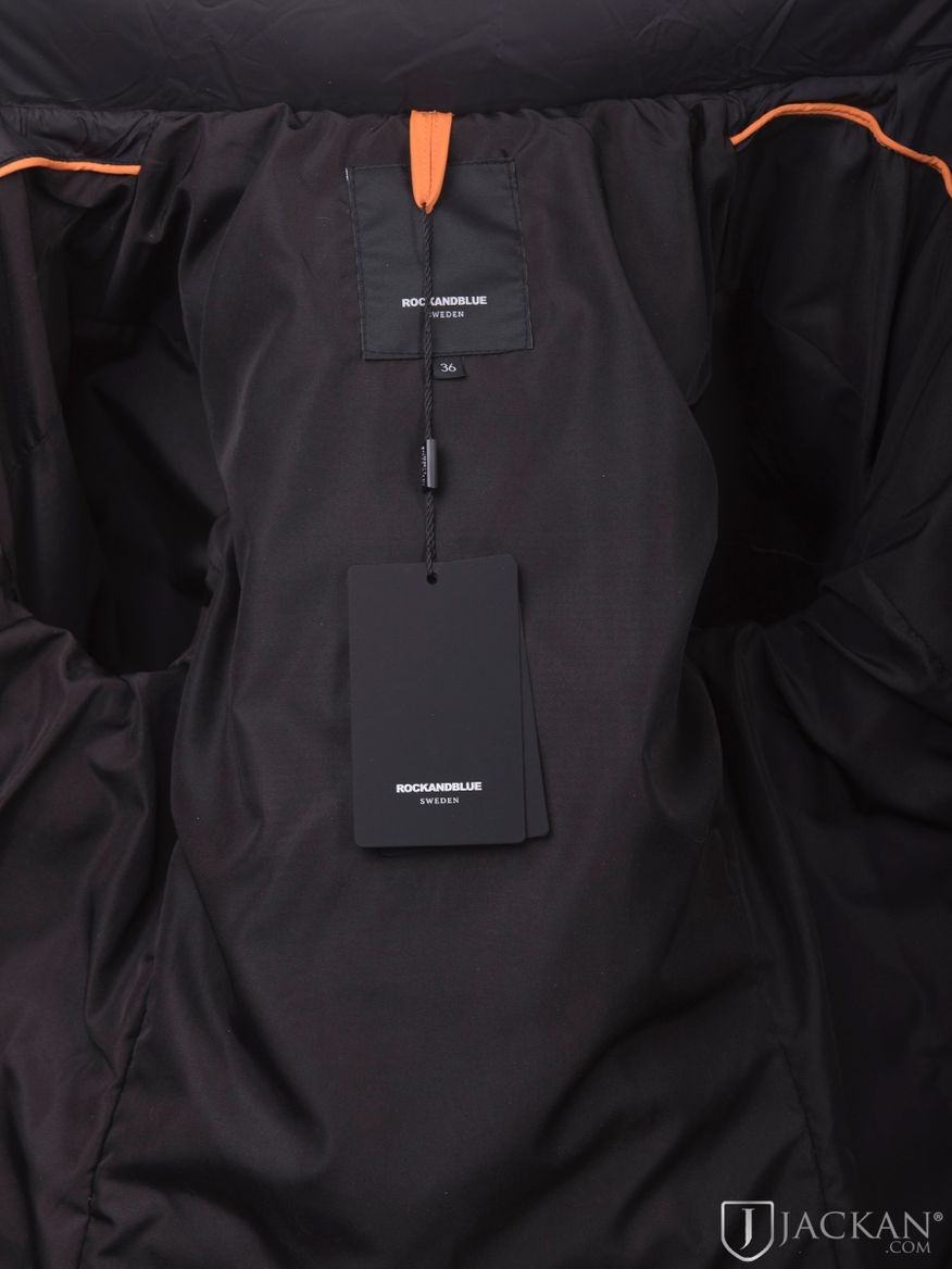 Tova Jacket dunjacka i svart från Rockandblue | Jackan.com