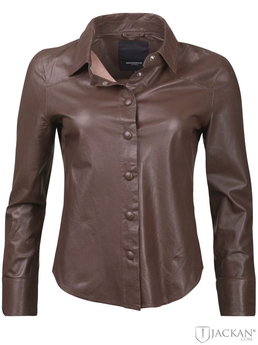 Elle Shirt jacket i brun från Rock And Blue | Jackan.com