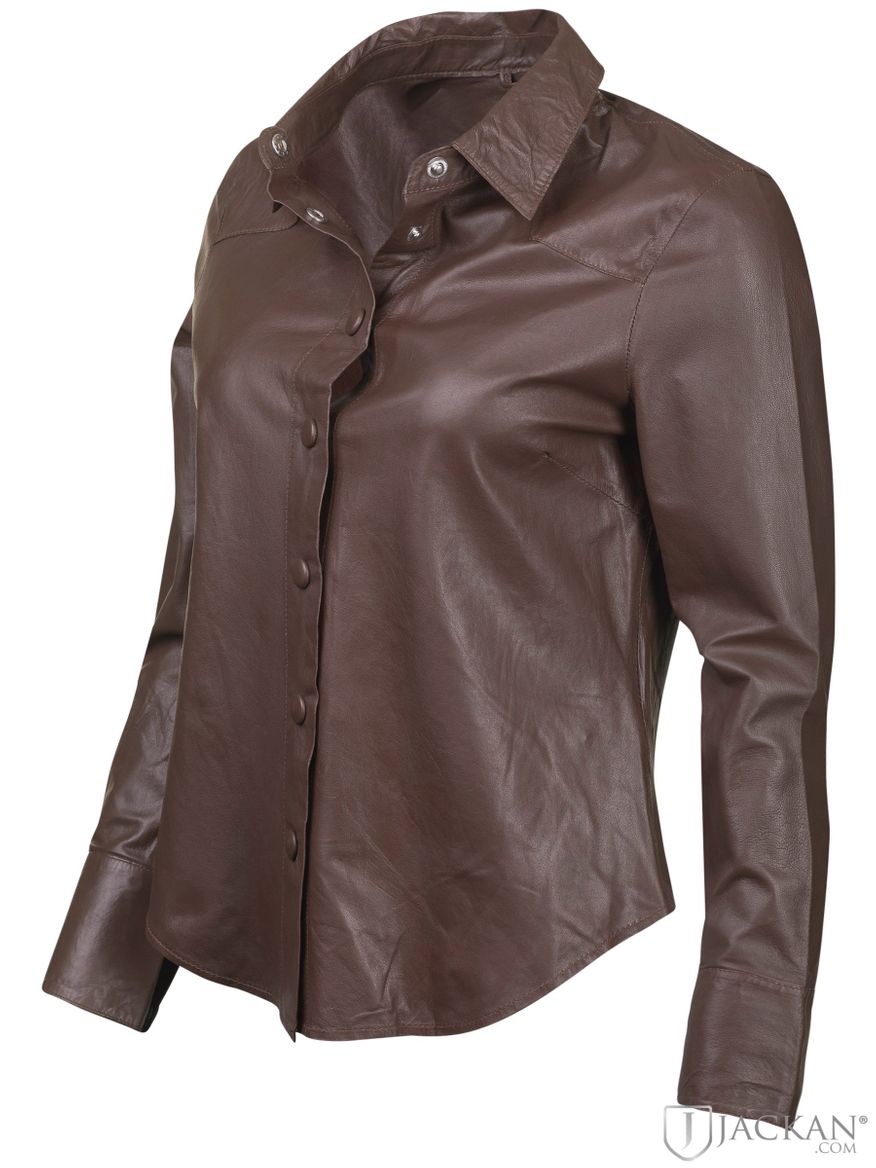 Elle Shirt jacket i brun från Rock And Blue | Jackan.com