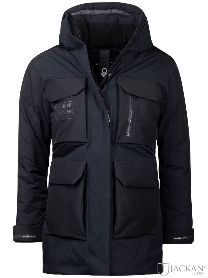 W Glacier Parka in Schwarz von Sail Racing | Jackan.com