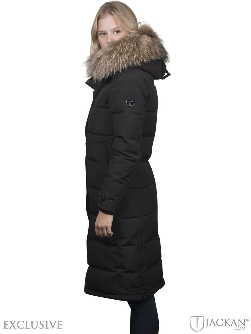 Lizzie Coat i svart natur från Rock And Blue | Jackan.com