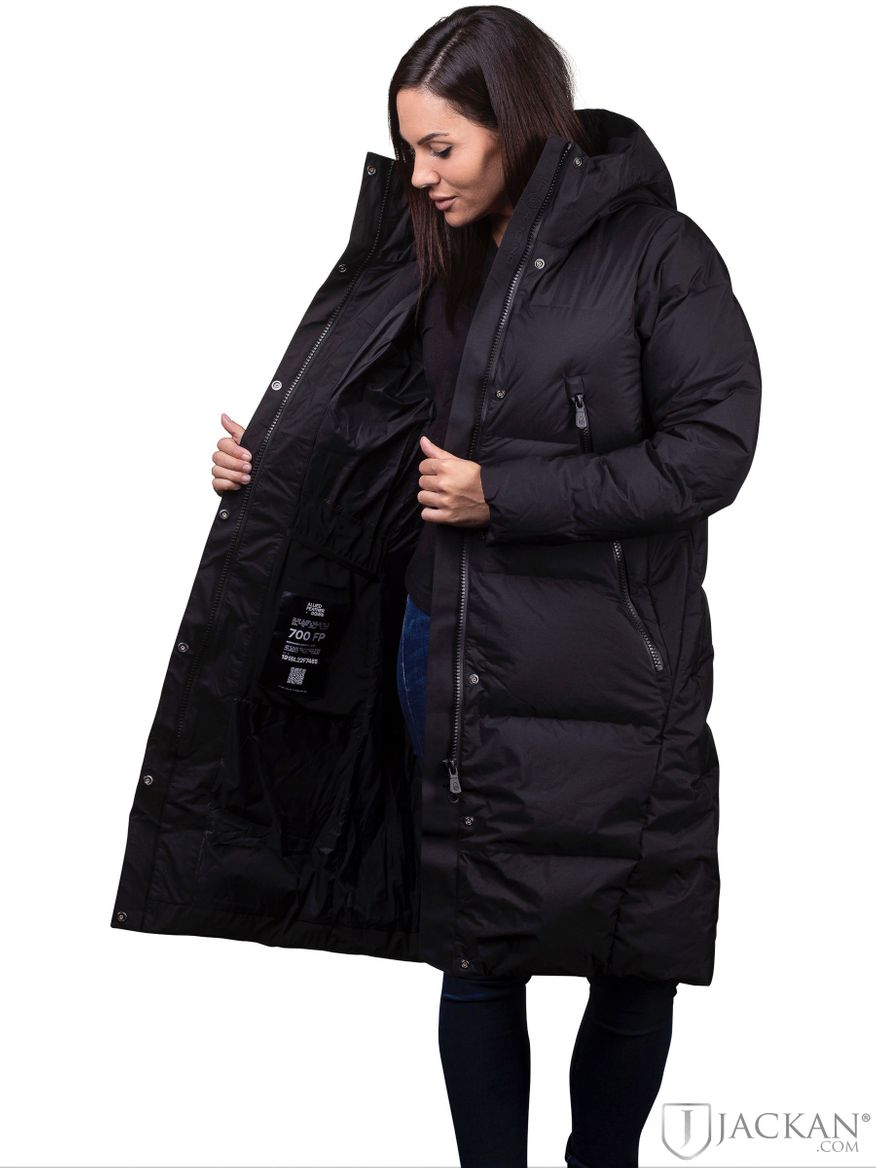 W Race Edition Down Parka in schwarz von Sail Racing | Jackan.de