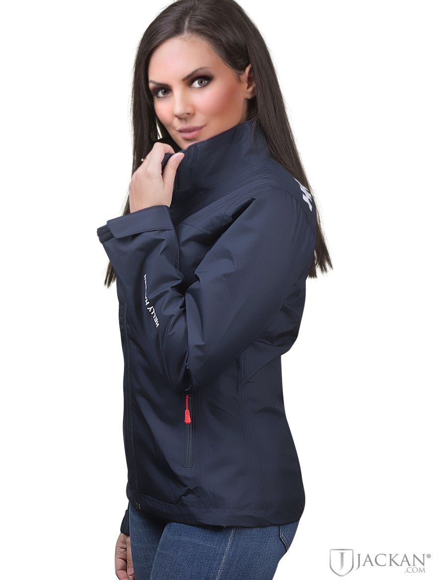 W Crew Jacket Damenjacke in blau von Helly Hansen | Jackan.com