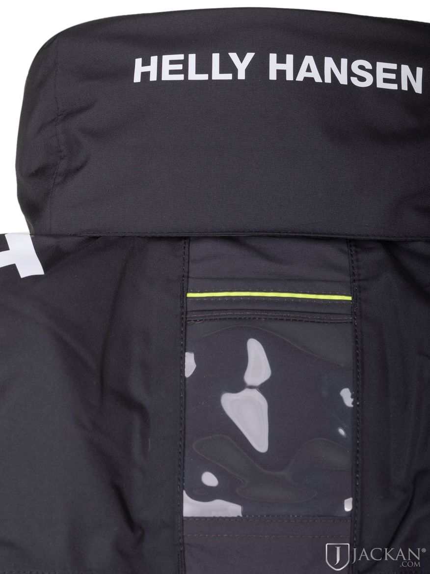 W Crew Hooded Midlayer i svart från Helly Hansen | Jackan.com