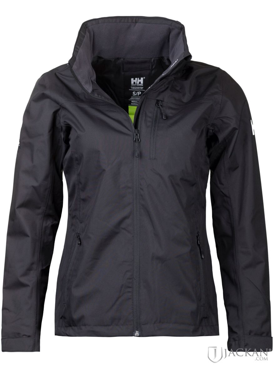 W Crew Hooded Midlayer i svart från Helly Hansen | Jackan.com