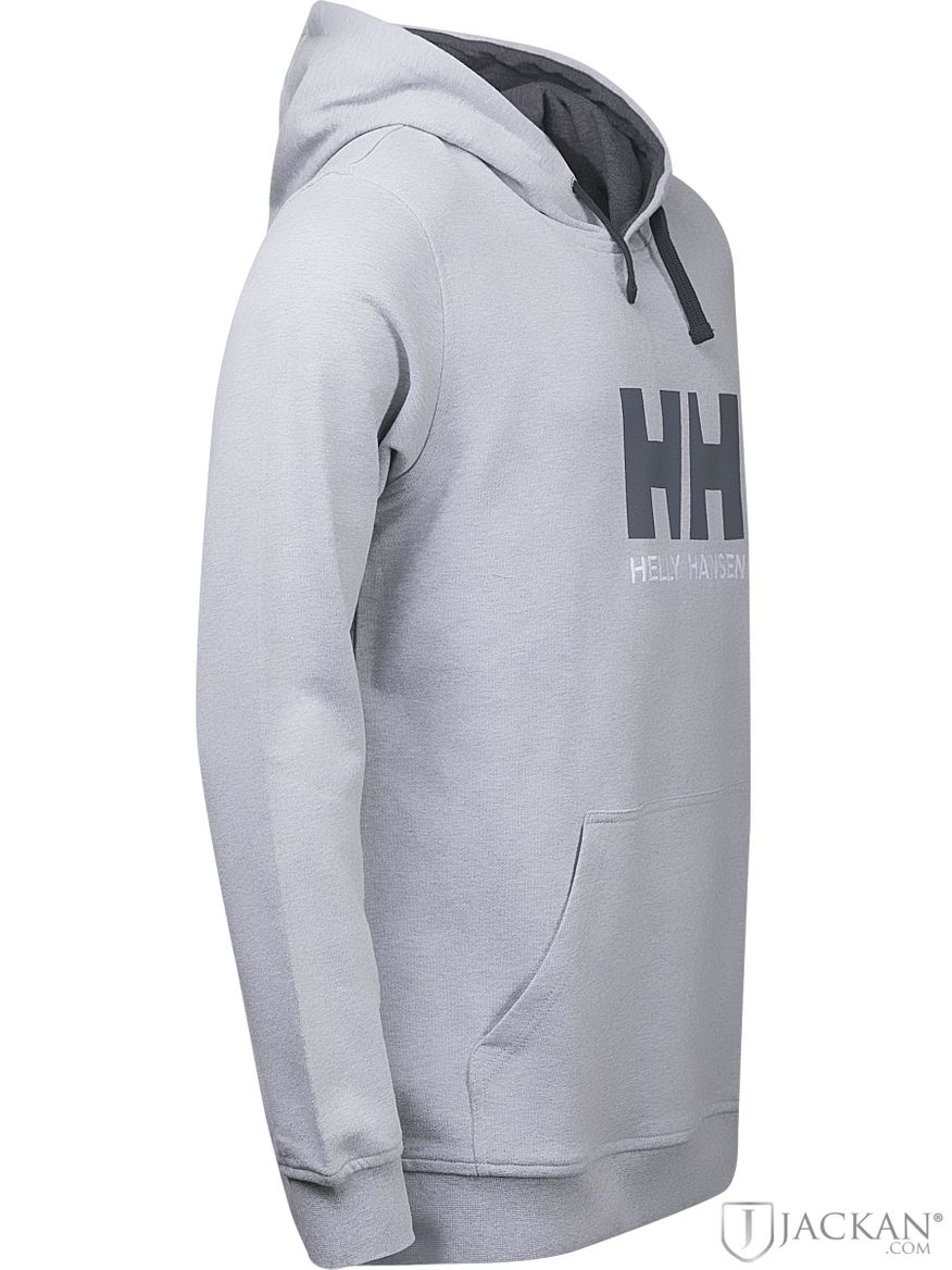 HH Logo Hoodie i grå från Helly Hansen | Jackan.com
