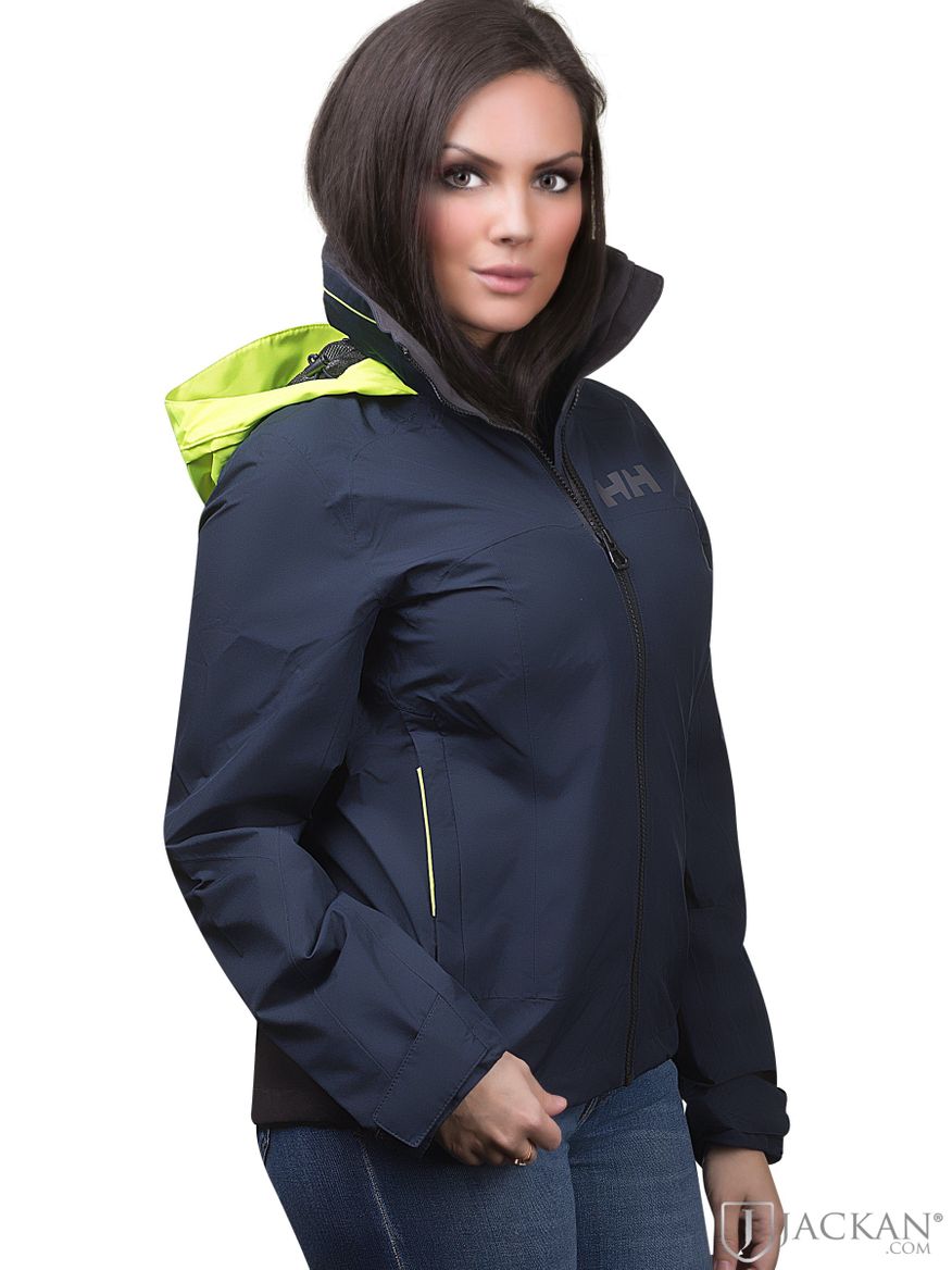 W HP Fjord Jacket i blå från Helly Hansen | Jackan.com