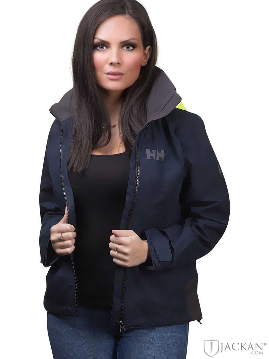 W HP Fjord Jacket i blå från Helly Hansen | Jackan.com