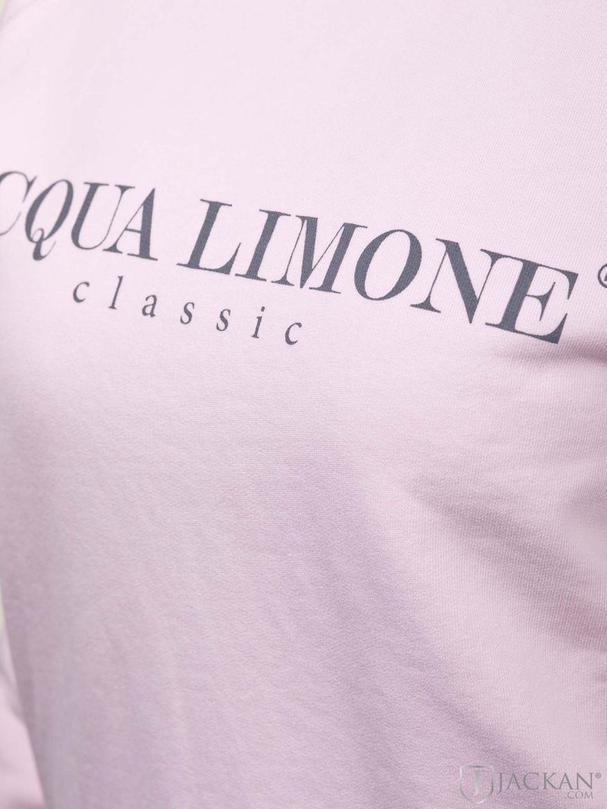 College classic rib i pale pink från Acqua Limone | Jackan.com