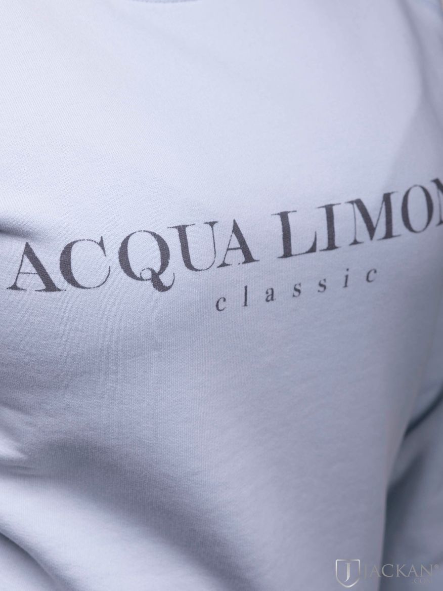 College classic rib i ljusblåk från Acqua Limone | Jackan.com