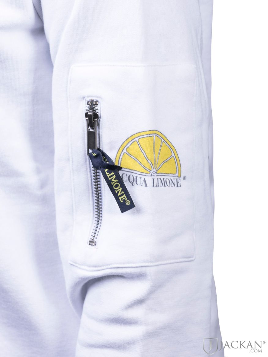 College Sleeve Pocket in weiß von Acqua Limone | Jackan.com
