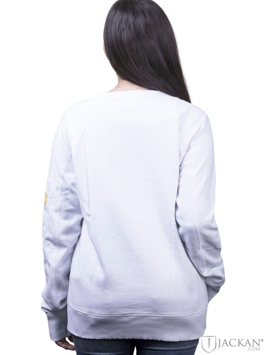 College Sleeve Pocket i vitt från Acqua Limone | Jackan.com