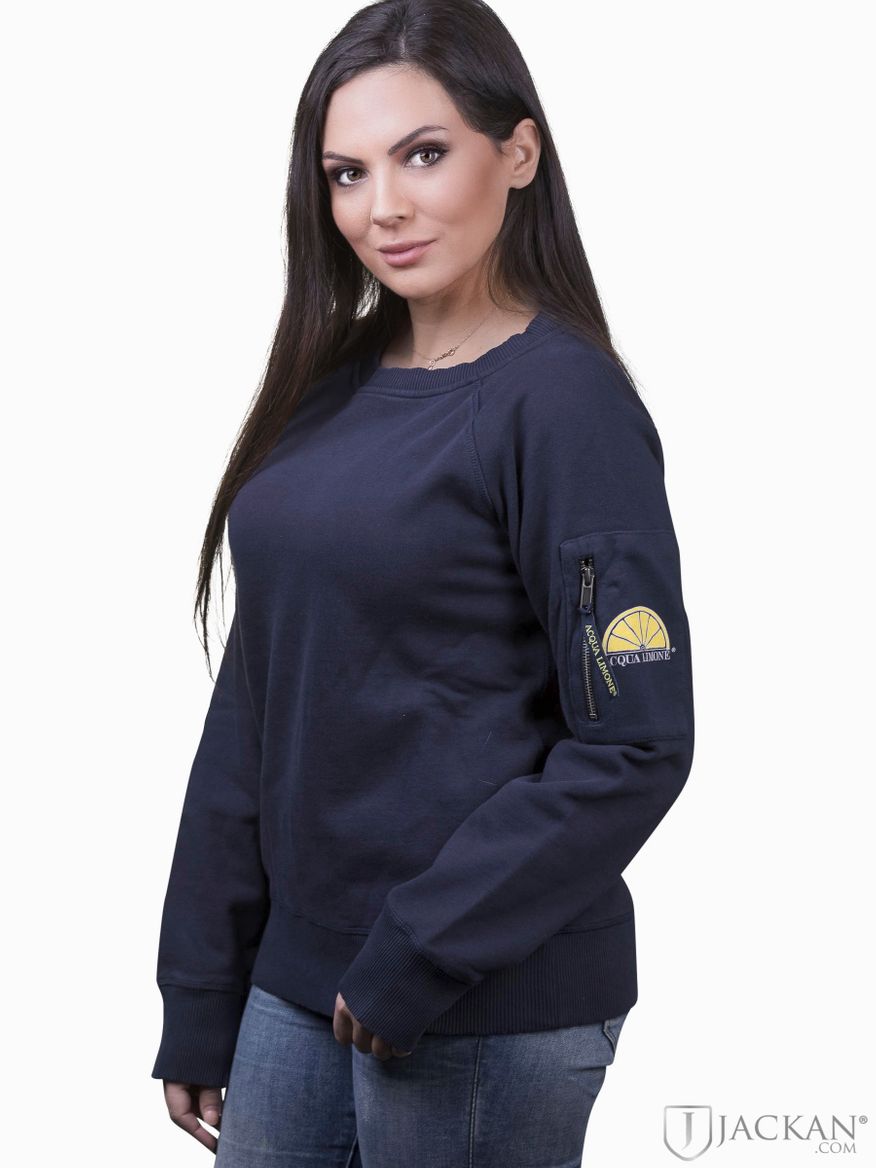 College Sleeve Pocket i navy från Acqua Limone | Jackan.com