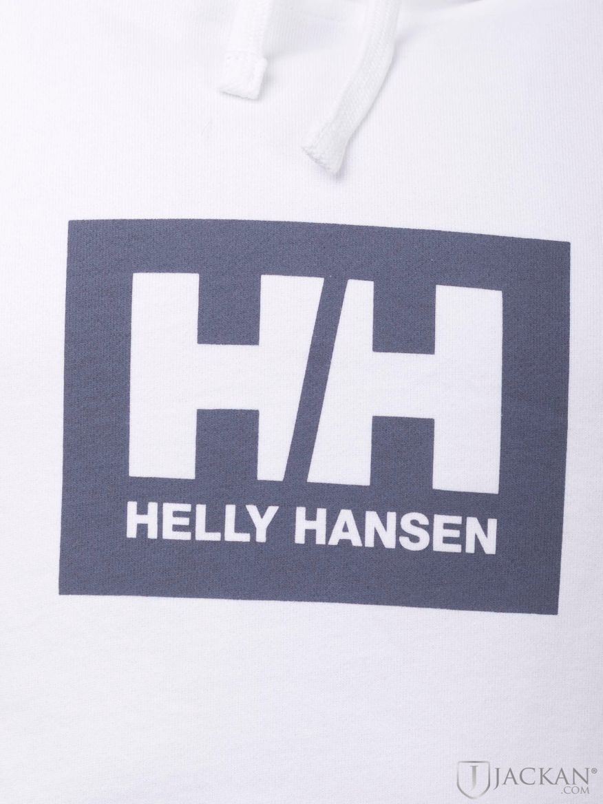 HH Box Hoodie i vit från Helly Hansen | Jackan.com
