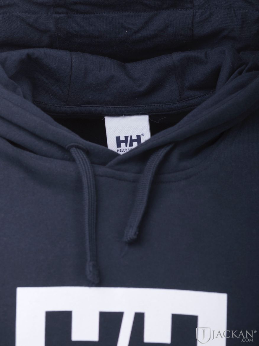 HH Box Hoodie i blå från Helly Hansen | Jackan.com